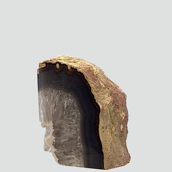 Crystal Bookends, Agate, Geode Center, Natural Home, Mindful Gift, Crystal Lover - Picture 7 of 16